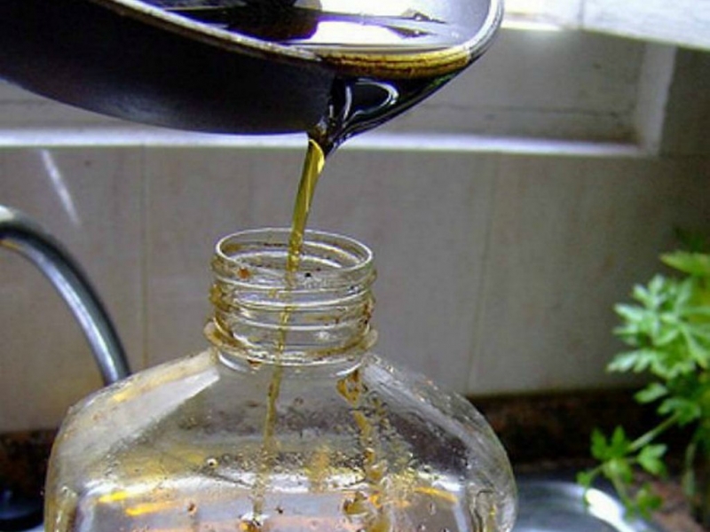 Comienza la recolección de aceite vegetal usado