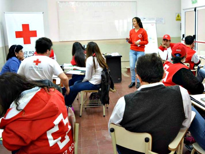 Cruz Roja: Voluntaria uruguayense dictó taller nacional en Corrientes