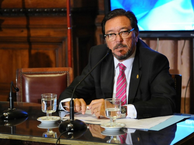 Guastavino pregunta sobre la construcción de un puente Zárate y Uruguay