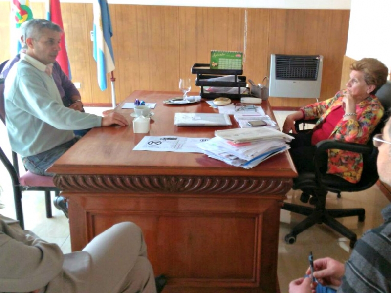 Barberán, desde la Festram, comenzó a caminar la provincia