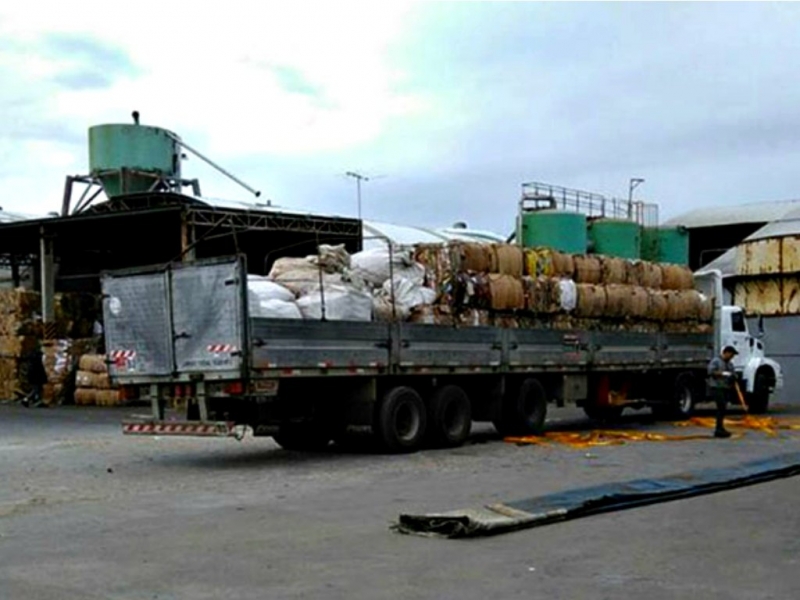 Se recuperaron 19 toneladas de cartón y papel blanco