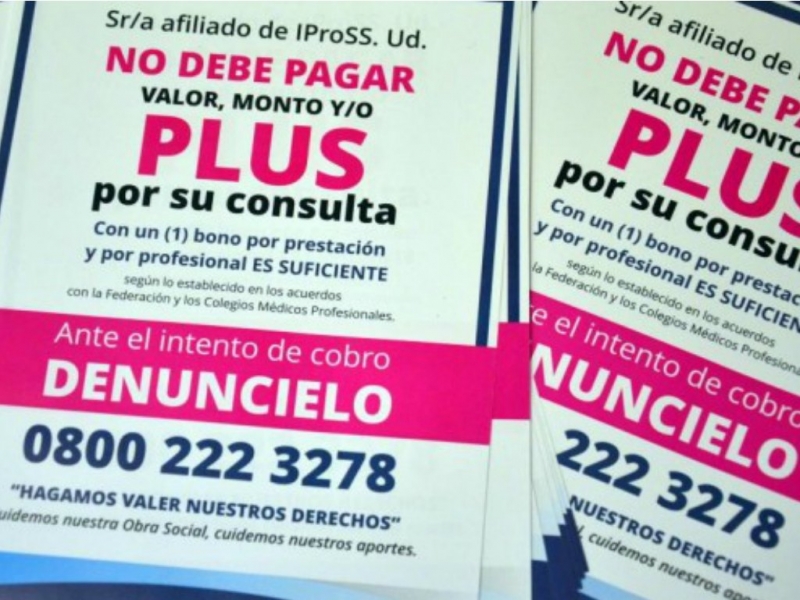 Se promulgó la ley Antiplus médico