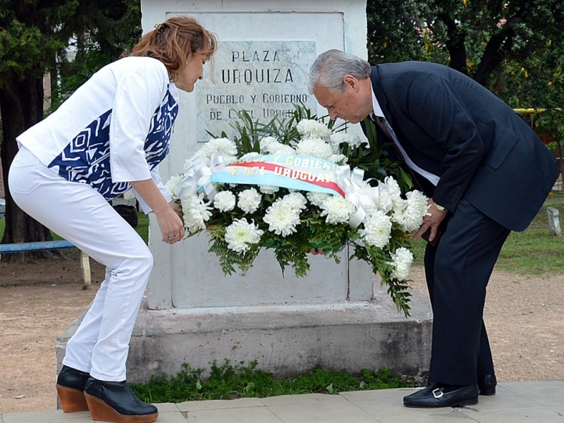 Se conmemoró el nacimiento del General Urquiza
