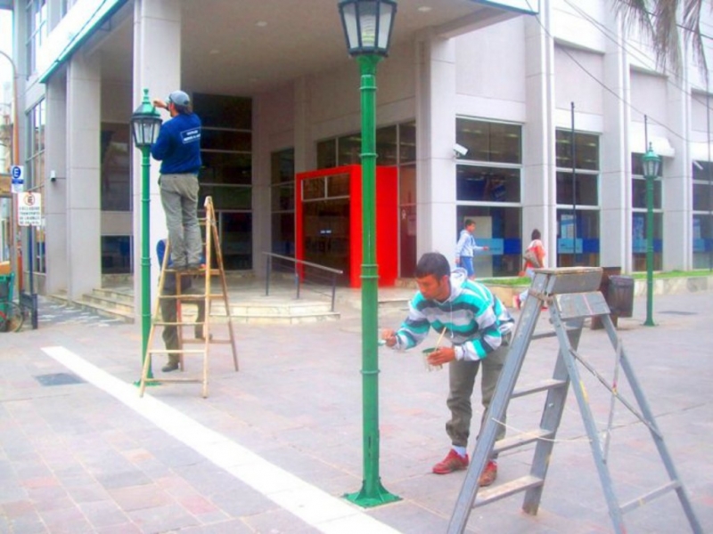 Se emprenden mejoras en peatonal