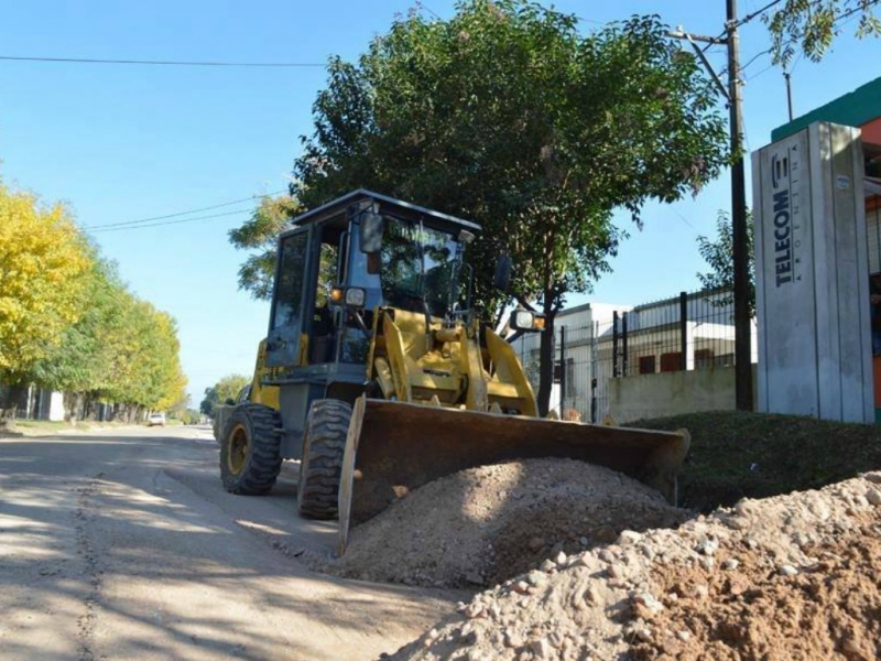 Se suman equipos viales para el mantenimiento de calles