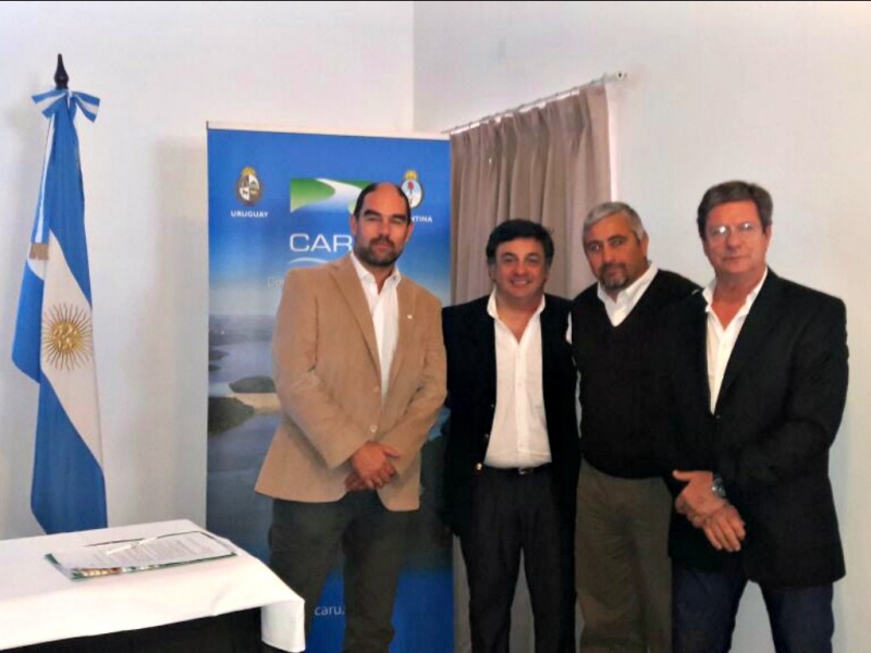 Reunión en CARU sobre problemas ambientales en el río Uruguay