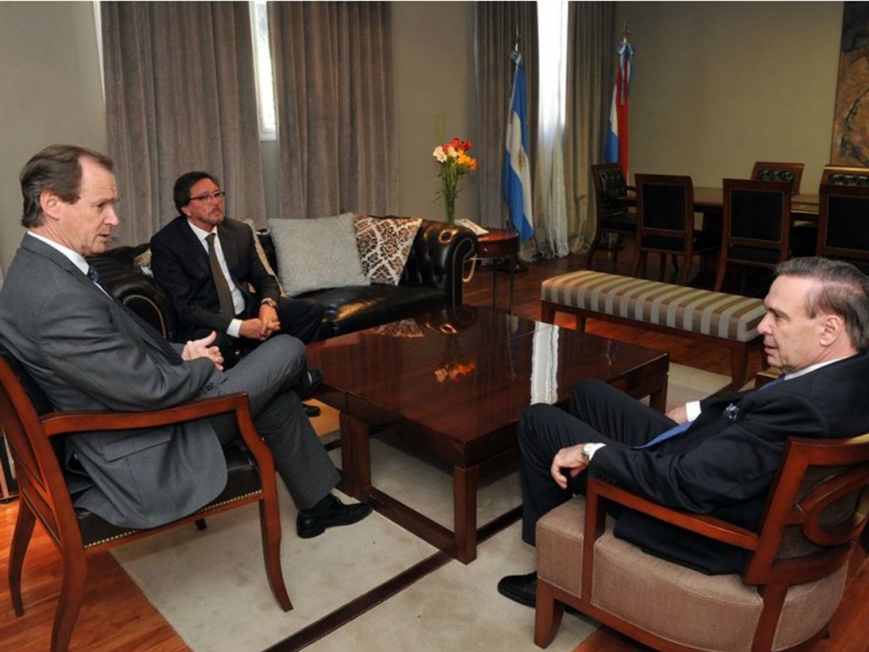 Bordet con Guastavino y Pichetto por el Presupuesto Nacional