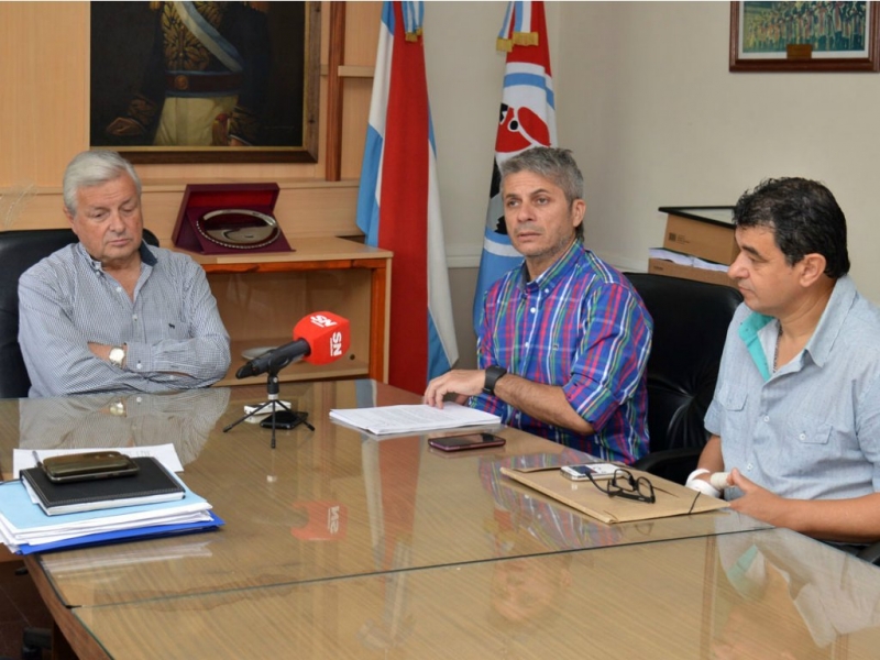 Lauritto recibió a Barberán y le anunció el pase a planta de trabajadores municipales