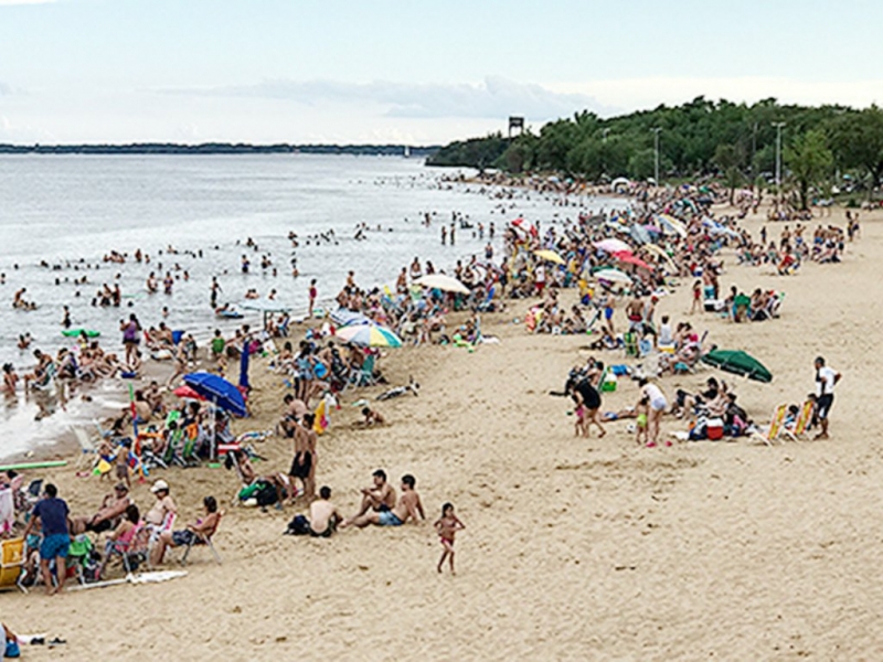 Las playas a pleno