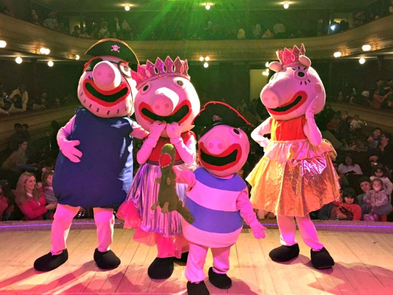 Peppa Pig llega al Auditorio Scelzi