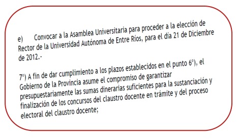 Uader, normalización: hubo acuerdo, hoy firman el acta, y el 21 de diciembre se elige al Rector