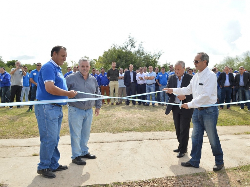 El Sindicato de la Carne inauguró su complejo recreativo 