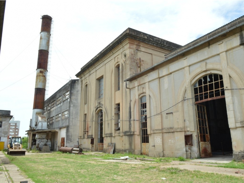 En la ex Central Caseros Se desarrolla la obra del futuro Centro Cultural