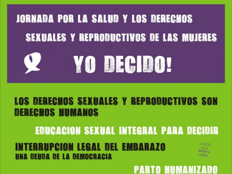 Jornada por la Salud y Derechos Sexuales y Reproductivos de las Mujeres